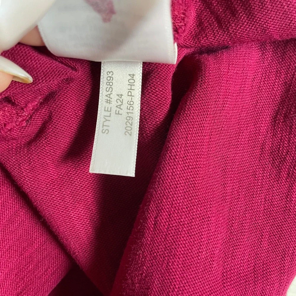 j crew girlfriend tee‎ long sleeve 100% cotton S capsule layering granola preppy